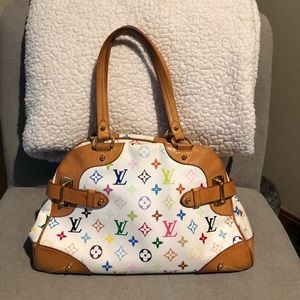 Louis Vuitton Claudia Multi Color Handbag